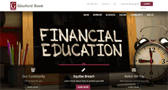 Desktop Screenshot of glasfordbank.com